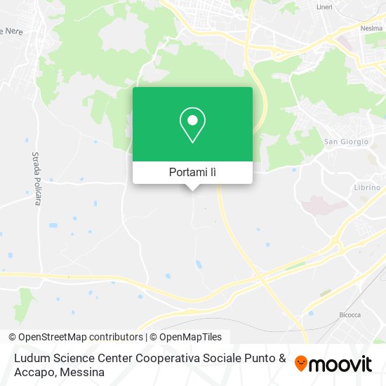 Mappa Ludum Science Center Cooperativa Sociale Punto & Accapo
