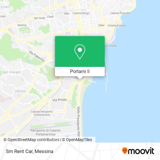 Mappa Sm Rent Car