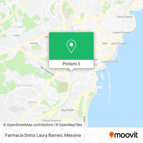 Mappa Farmacia Dotta Laura Barresi