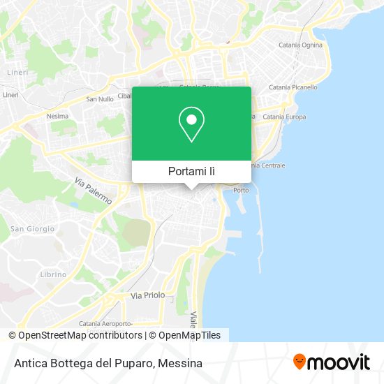 Mappa Antica Bottega del Puparo