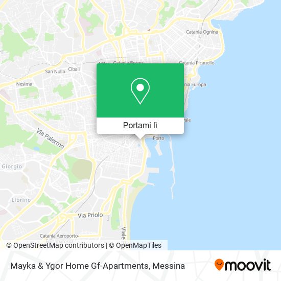 Mappa Mayka & Ygor Home Gf-Apartments