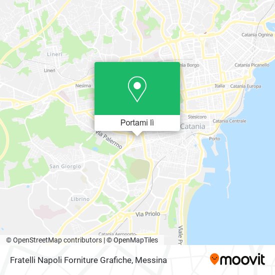 Mappa Fratelli Napoli Forniture Grafiche