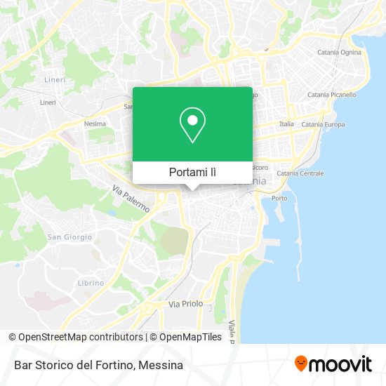 Mappa Bar Storico del Fortino