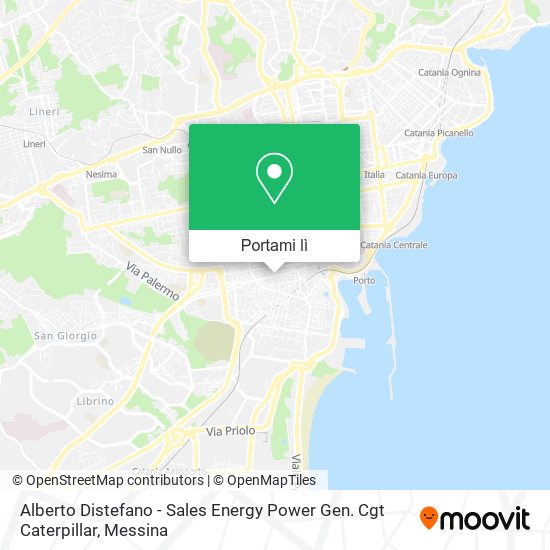 Mappa Alberto Distefano - Sales Energy Power Gen. Cgt Caterpillar