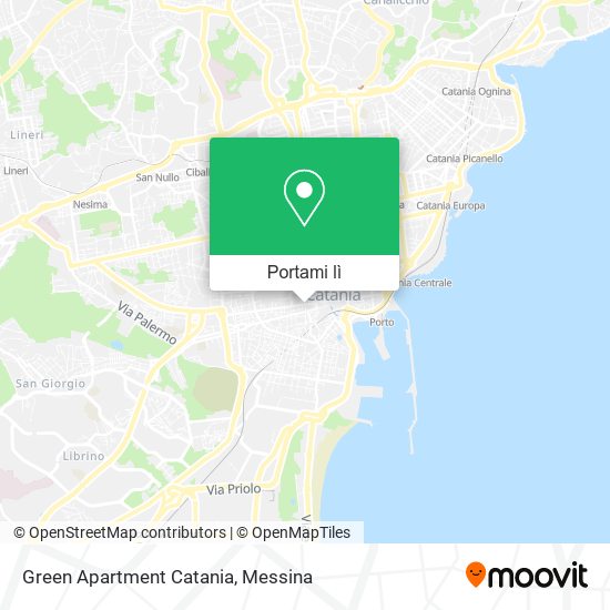 Mappa Green Apartment Catania