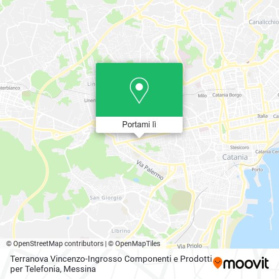 Mappa Terranova Vincenzo-Ingrosso Componenti e Prodotti per Telefonia