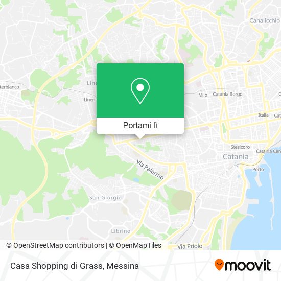 Mappa Casa Shopping di Grass