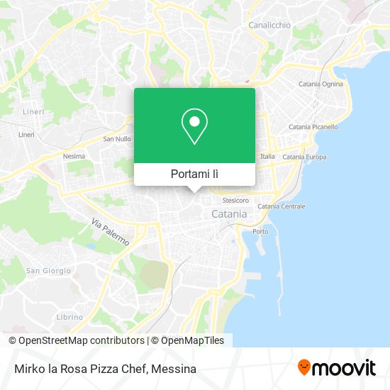 Mappa Mirko la Rosa Pizza Chef
