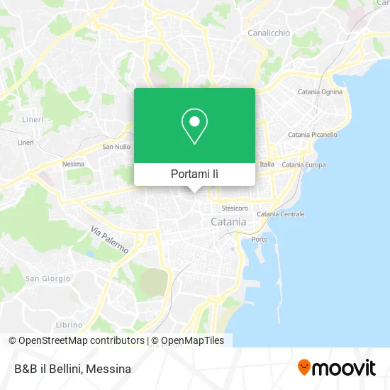 Mappa B&B il Bellini