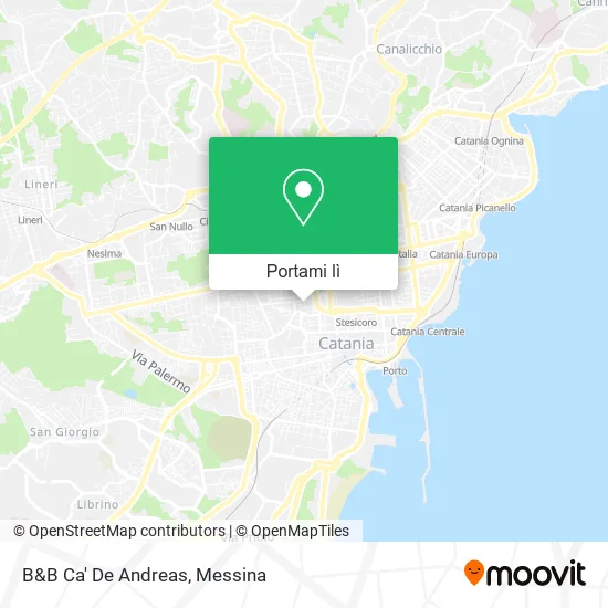 Mappa B&B Ca' De Andreas