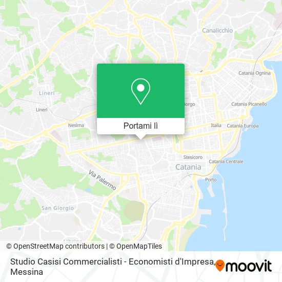 Mappa Studio Casisi Commercialisti - Economisti d'Impresa
