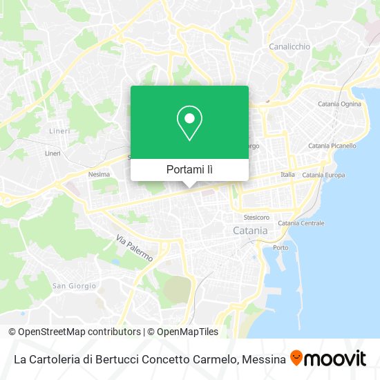 Mappa La Cartoleria di Bertucci Concetto Carmelo