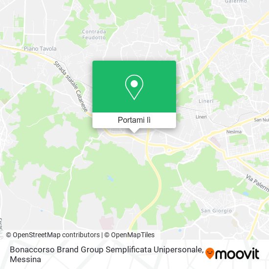 Mappa Bonaccorso Brand Group Semplificata Unipersonale