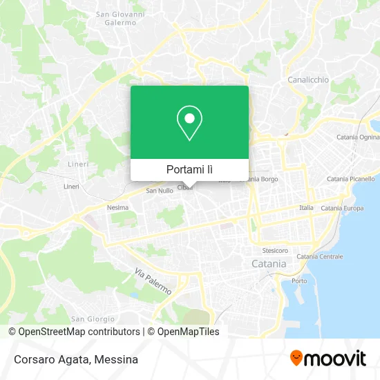 Mappa Corsaro Agata