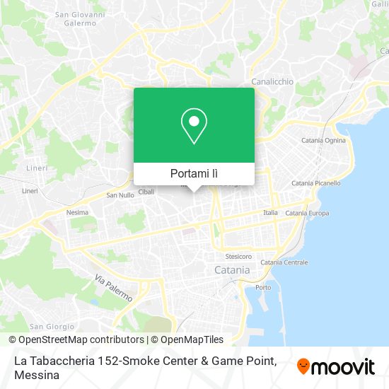 Mappa La Tabaccheria 152-Smoke Center & Game Point