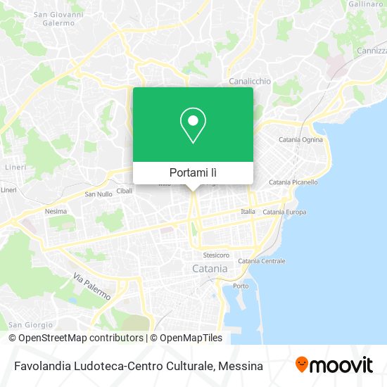 Mappa Favolandia Ludoteca-Centro Culturale