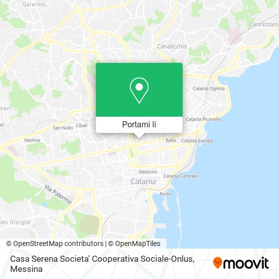 Mappa Casa Serena Societa' Cooperativa Sociale-Onlus
