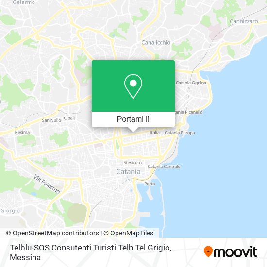 Mappa Telblu-SOS Consutenti Turisti Telh Tel Grigio