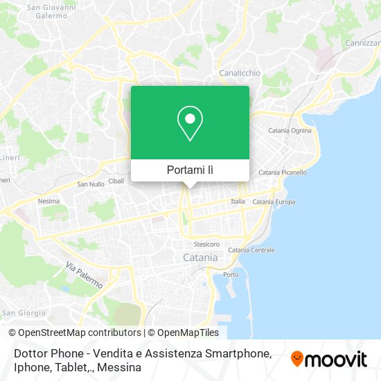 Mappa Dottor Phone - Vendita e Assistenza Smartphone, Iphone, Tablet,.