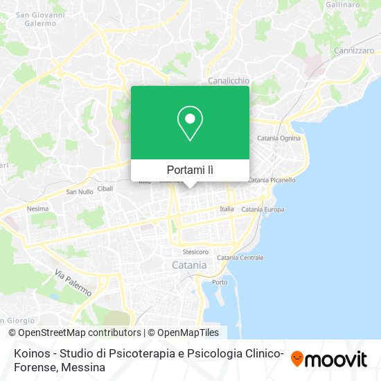 Mappa Koinos - Studio di Psicoterapia e Psicologia Clinico- Forense