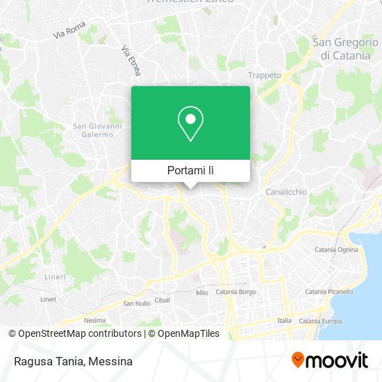 Mappa Ragusa Tania