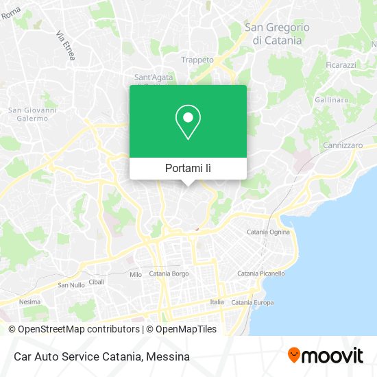 Mappa Car Auto Service Catania