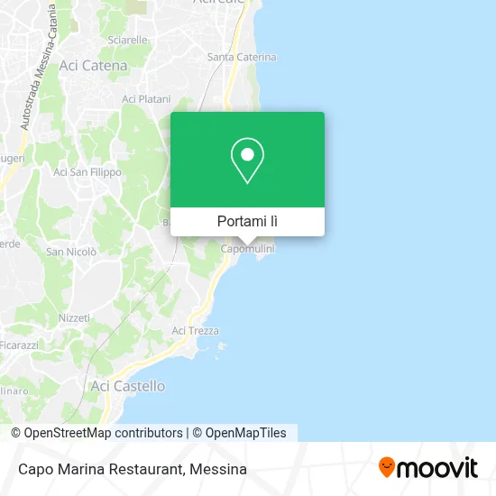 Mappa Capo Marina Restaurant