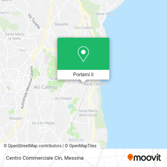 Mappa Centro Commerciale Cin