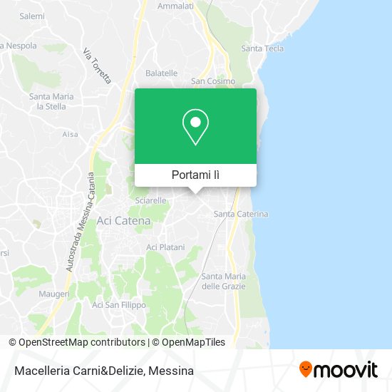 Mappa Macelleria Carni&Delizie