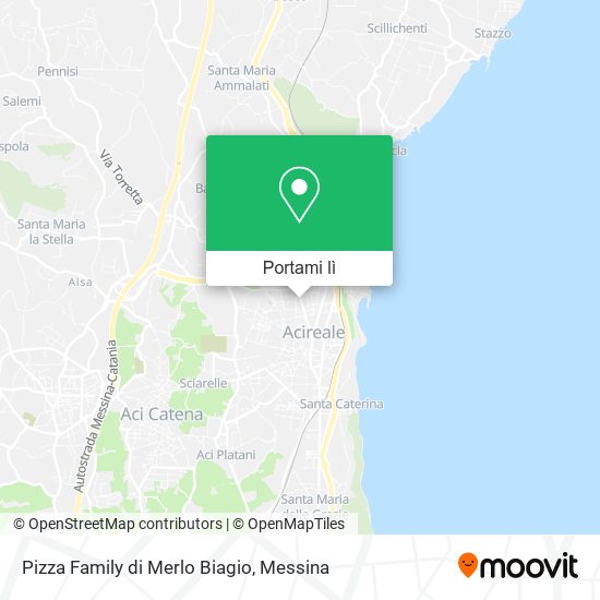 Mappa Pizza Family di Merlo Biagio