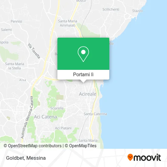 Mappa Goldbet