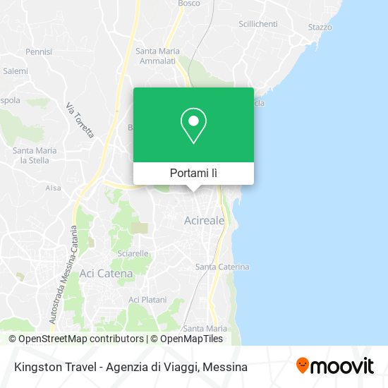 Mappa Kingston Travel - Agenzia di Viaggi