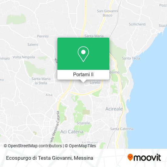 Mappa Ecospurgo di Testa Giovanni