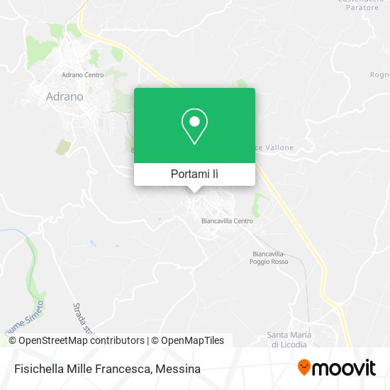 Mappa Fisichella Mille Francesca