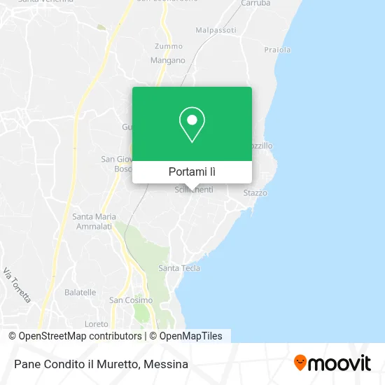 Mappa Pane Condito il Muretto