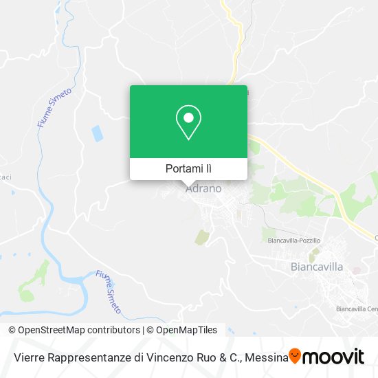 Mappa Vierre Rappresentanze di Vincenzo Ruo & C.
