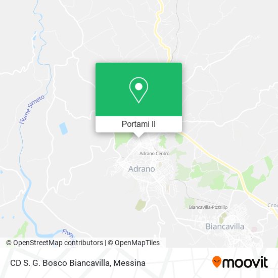 Mappa CD S. G. Bosco Biancavilla