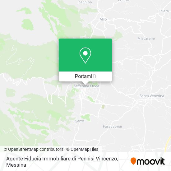 Mappa Agente Fiducia Immobiliare di Pennisi Vincenzo
