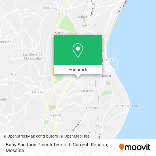 Mappa Baby Sanitaria Piccoli Tesori di Currenti Rosaria