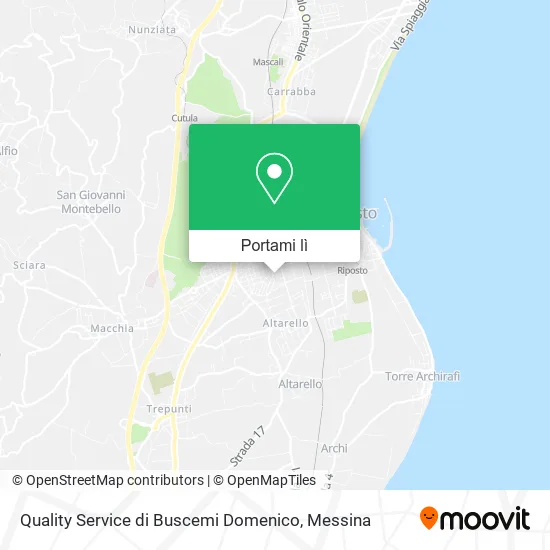Mappa Quality Service di Buscemi Domenico