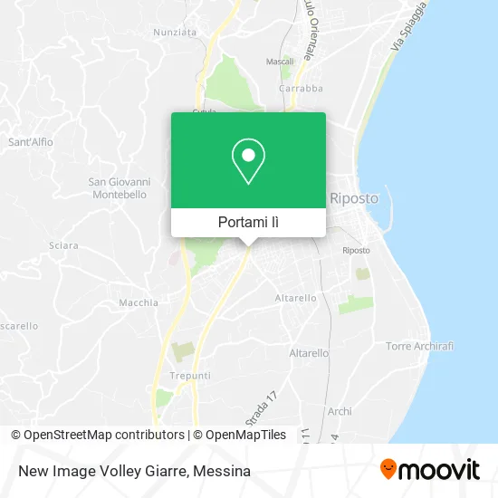 Mappa New Image Volley Giarre