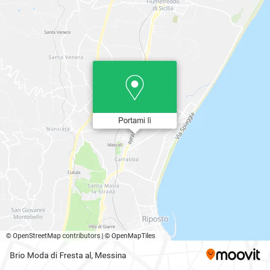 Mappa Brio Moda di Fresta al