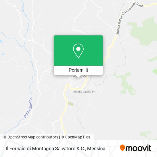 Mappa Il Fornaio di Montagna Salvatore & C.