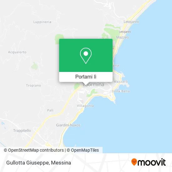 Mappa Gullotta Giuseppe