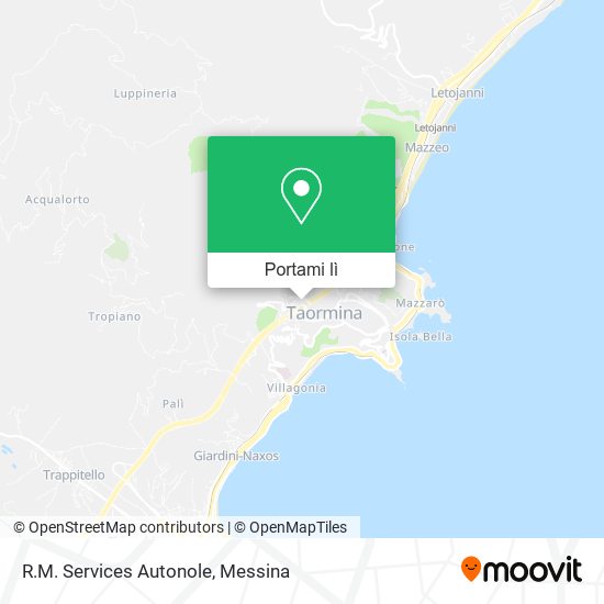 Mappa R.M. Services Autonole