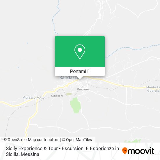 Mappa Sicily Experience & Tour - Escursioni E Esperienze in Sicilia