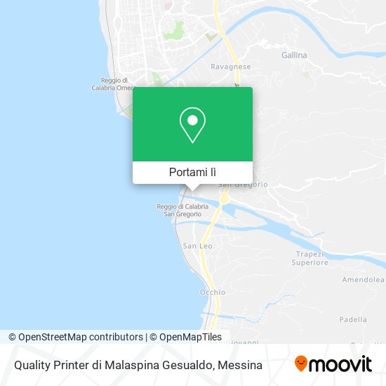 Mappa Quality Printer di Malaspina Gesualdo