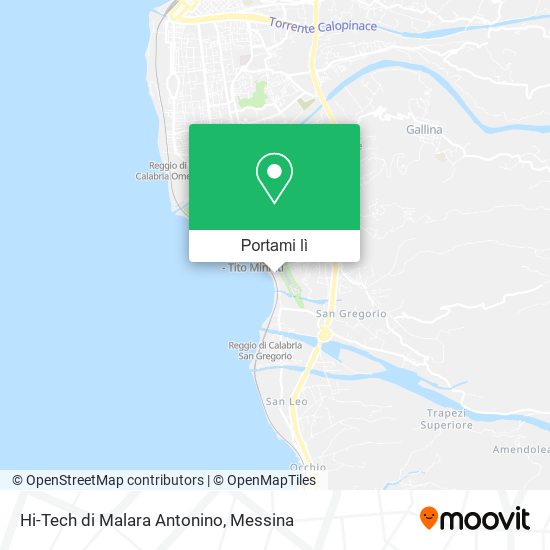 Mappa Hi-Tech di Malara Antonino