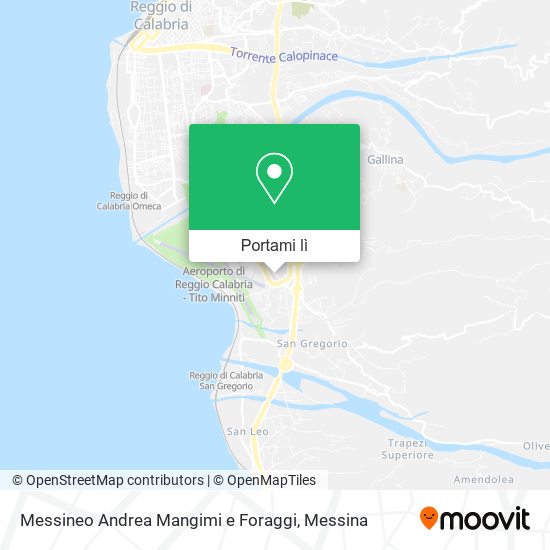 Mappa Messineo Andrea Mangimi e Foraggi