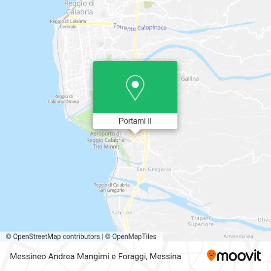 Mappa Messineo Andrea Mangimi e Foraggi